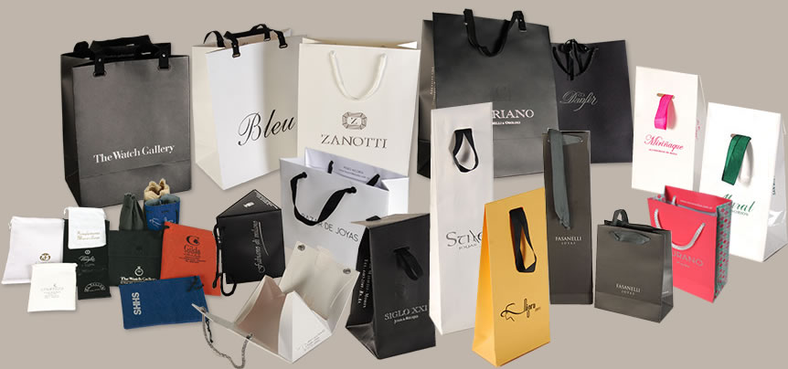bolsas y estuches para joyeria y relojerias