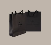 Bolsas impresas con Stamping y alto relieve.